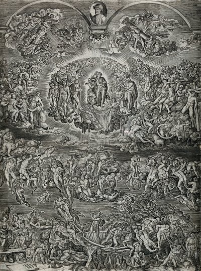 The Last Judgment by Michelangelo Buonarroti